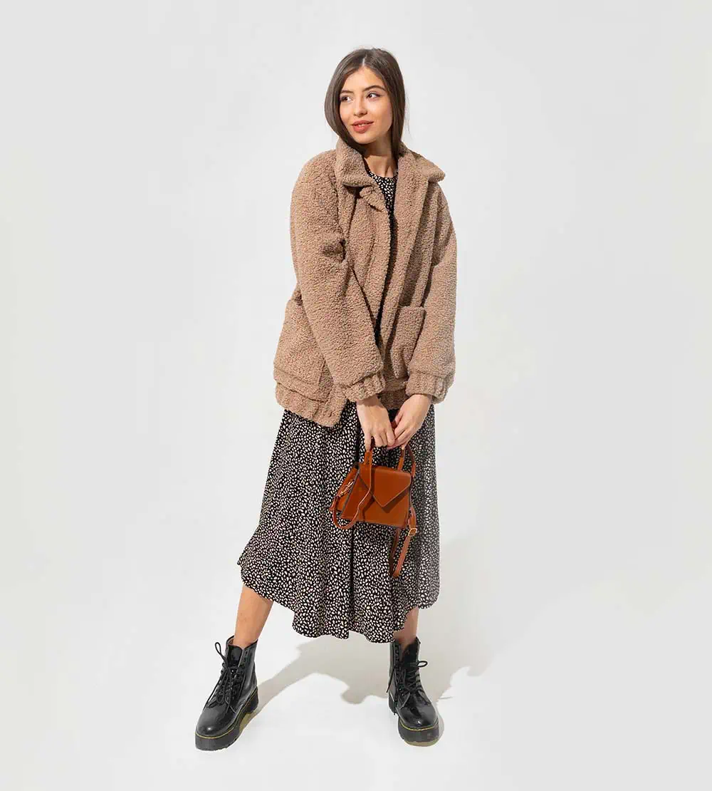Orange coat